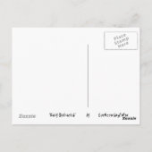 Gemakkelijk vervormd briefkaart (Achterkant)
