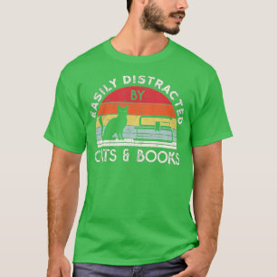 Gemakkelijk Vervormd door de Retro van Cats en Bo T-shirt