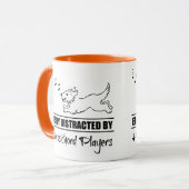 Gemakkelijk vervormd door Harpsichord-spelers Mok (Voorkant links)