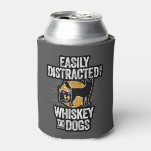 Gemakkelijk Vervormd door Whiskey en Honden Blikjeskoeler