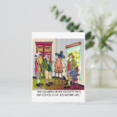 Gemakkelijk voor je zeggen: geef me vrijheid of do briefkaart (Staand voorkant)