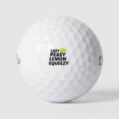 GEMAKKELIJK VREEMDE LEMON SQUEEZY GOLFBALLEN (Voorkant)