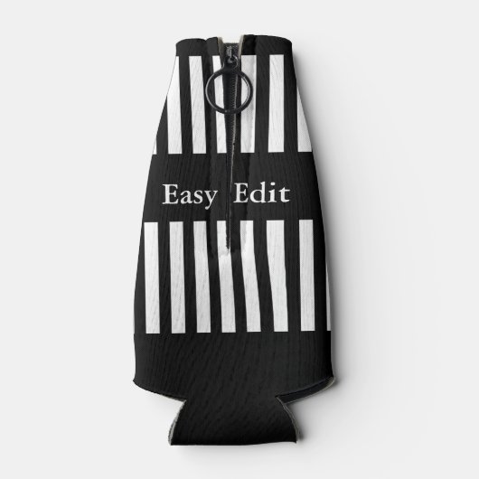 Gemakkelijke aangepaste flesverpakkingen flesjeskoeler (Achterkant)