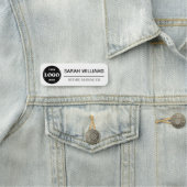 Gemakkelijke Aangepaste Logo Medewerker Magnetisch Naamplaatje (In situ)