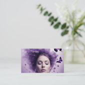 Gemakkelijke droom voor hypnotherapeuten visitekaartje (Staand voorkant)