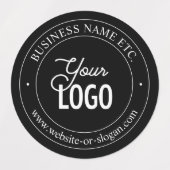 Gemakkelijke Logo Vervanging Waterdichte Tekst Labels (Design 2)