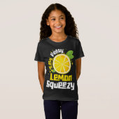 Gemakkelijke Peasy Lemon Squeezy Citrus Fruit Citr T-shirt (Voorkant volledig)