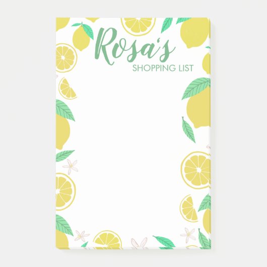 Gemakkelijke planning van objecten van de lijst va post-it® notes (Voorkant)