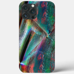 Gemakkelijke psychedelische houtachtige textuur, d Case-Mate iPhone case