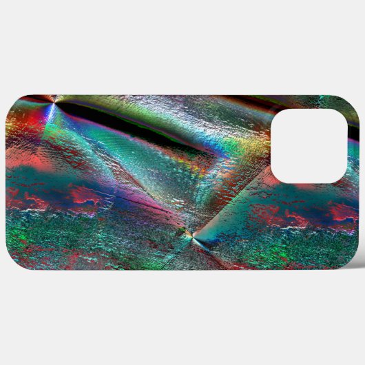 Gemakkelijke psychedelische houtachtige textuur, d Case-Mate iPhone case (Achterkant (horizontaal))