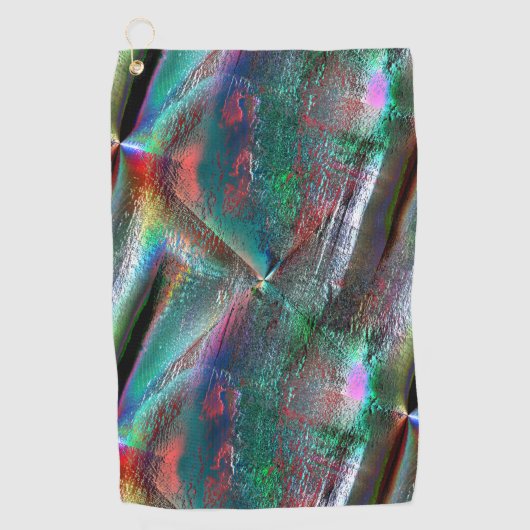 Gemakkelijke psychedelische houtachtige textuur, d golfhanddoek (Voorkant)