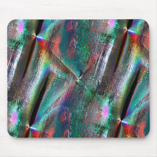 Gemakkelijke psychedelische houtachtige textuur, d muismat (Voorkant)
