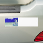 Gemakkelijke verkoop CricketDiane Ocean Art kalmer Bumpersticker (Op auto)