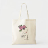 Gemakshalve authentieke Rozen T-Shirt zijn Tote Bag (Voorkant)