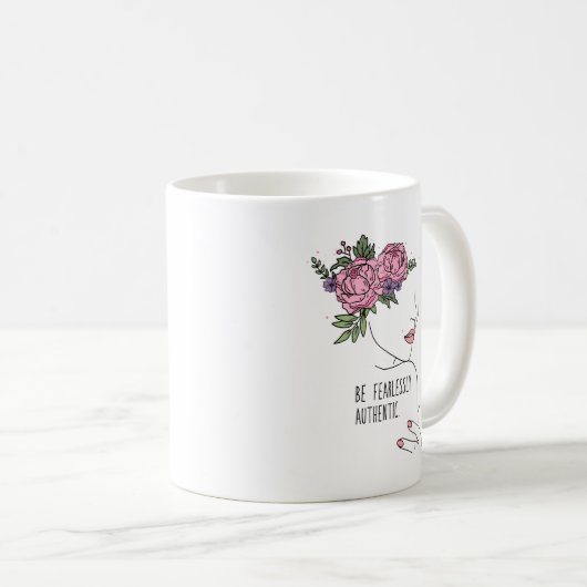 Gemakshalve authentieke Rozen zijn Koffiemok (Voorkant rechts)