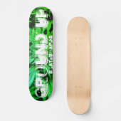 GEMALEN GREENLEAF DECK SKATEBOARD (Voorkant)