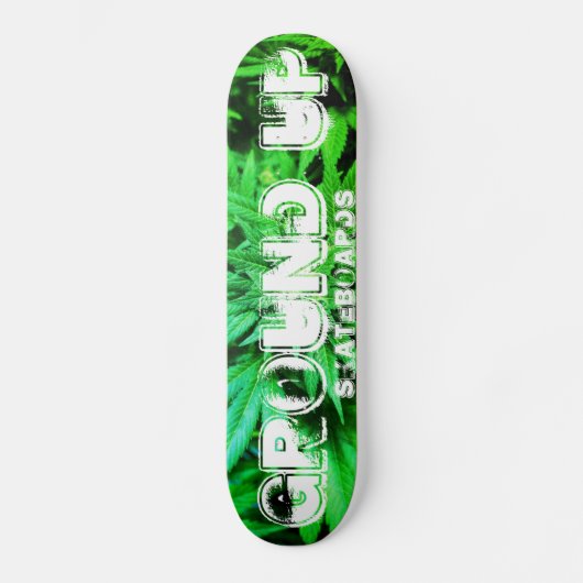 GEMALEN GREENLEAF DECK SKATEBOARD (Voorkant)