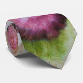 gemaltes Hippie Batik design Stropdas (Opgerold)