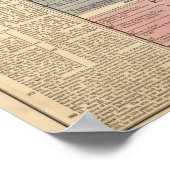 Geman Empire van 800 tot 1273 Poster (Hoek)