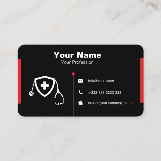 gemanipuleerd customich Visitekaartje (Voorkant)