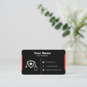 gemanipuleerd customich Visitekaartje (Staand voorkant)