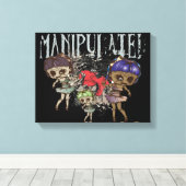 Gemanipuleerde 14x11 Canvas Print (Insitu (Houten vloer))
