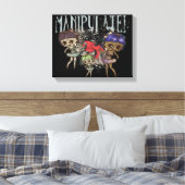 Gemanipuleerde 14x11 Canvas Print (Insitu (Slaapkamer))