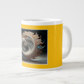 gemanipuleerde Mandelbrot-set Grote Koffiekop (Voorkant rechts)