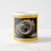 gemanipuleerde Mandelbrot-set Grote Koffiekop (Voorkant)