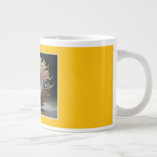 gemanipuleerde Mandelbrot-set Grote Koffiekop (Rechts)