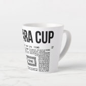Gemara Cup - Gemorah Kopf Latte Mok (Rechterhoek)
