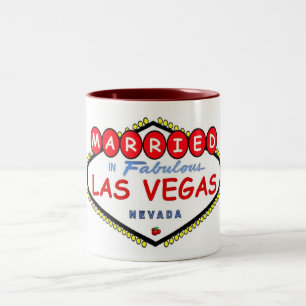 GEMARKEERD in Fabulous Las Vegas Cherry logo Mok