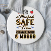 Gemarkeerd Veilig vanaf September Custom Button (In situ)