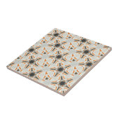 gemarkeerde mooristische sterrentegel tegeltje (Zijkant)