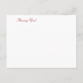 Gemarkeerde witte orchideeën Floral Fotografie Briefkaart (Achterkant)