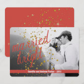 GEMARKTE EN KORTE VLOEIBARE Vakantiekaart Feestdagenkaart (Voorkant / Achterkant)