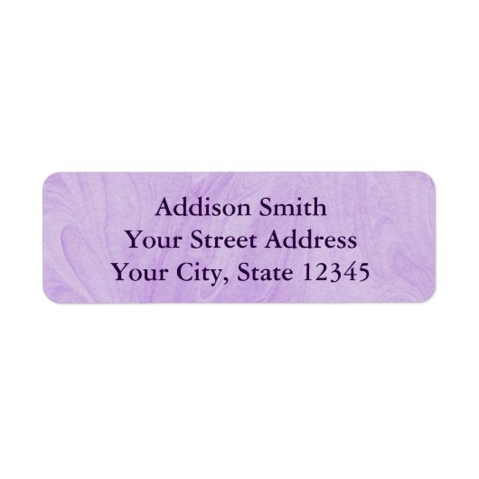 Gemarmerd abstract ontwerp | PAARSE Etiket (Voorkant)