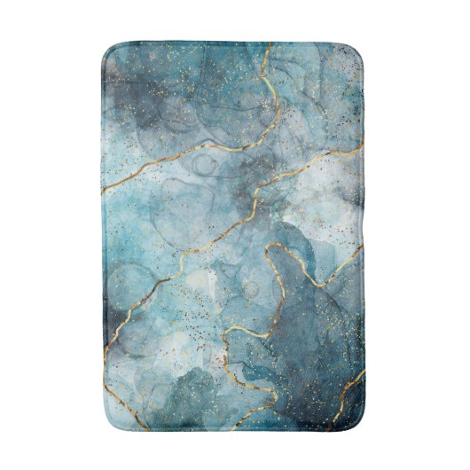 gemarmerd badmat (Voorkant Verticaal)