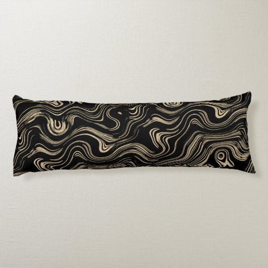 Gemarmerd Goud Lichaam Kussen (Achterkant)