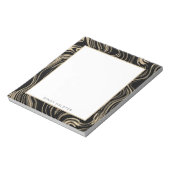 Gemarmerd goud, speciaal Notitieblok, 5,5 inch x 6 Notitieblok (Linkerzijde)
