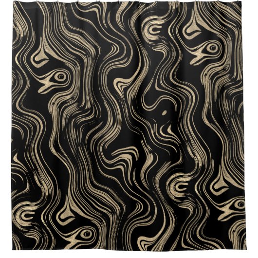 Gemarmerd Gouden Gordijn (Voorkant)