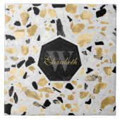  gemarmerd, goudkleurig, van Classy Tegeltje (Voorkant)