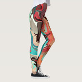 gemarmerd leggings (Rechts)