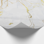 Gemarmerd met goudkorrel cadeaupapier (Hoek)