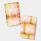 Gemarmerd ontwerp badge id reel verpleegkundige ar (Voor- en achterkant)