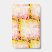 Gemarmerd ontwerp badge id reel verpleegkundige ar (Achterkant)