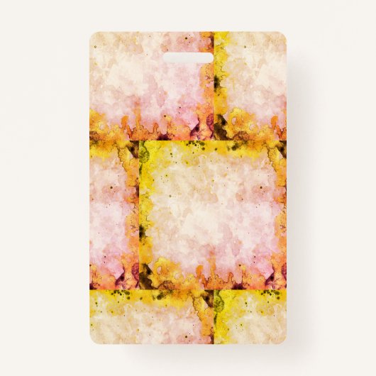 Gemarmerd ontwerp badge id reel verpleegkundige ar (Achterkant)