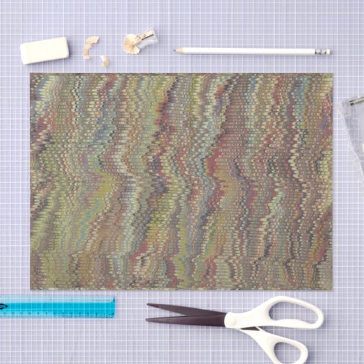gemarmerd papier (Craft)
