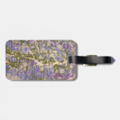 gemarmerd papier bagagelabel (Achterkant horizontaal)