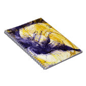 Gemarmerd papier: heldere acryl kunst notitieboek (Rechterzijde)